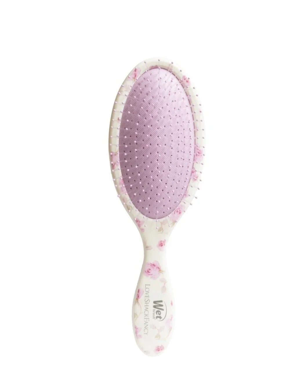 NWT LoveShackFancy x Wet Brush Original Detangler Hair Brush– Ribbon Rosa Flora